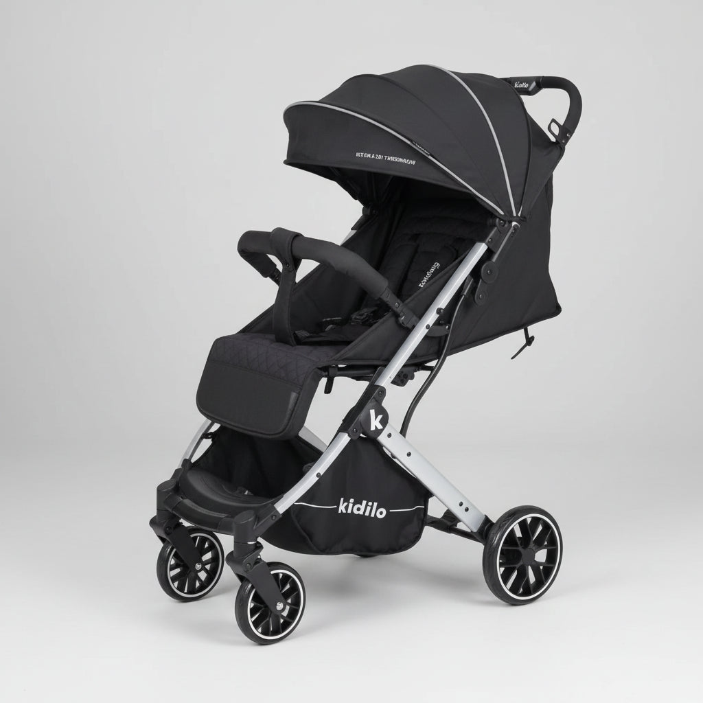 Kidilo K12 Baby Stroller & Pram – Foldable Travel Stroller