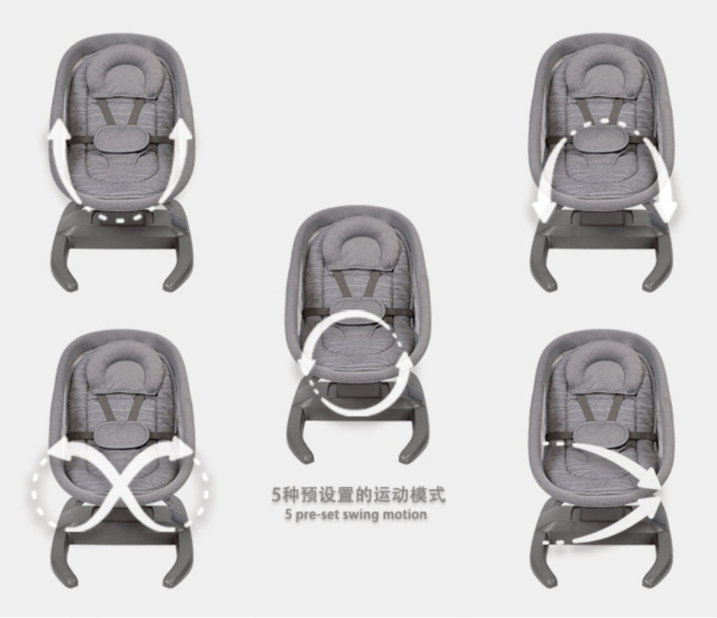 H Multi-Motion Baby Cradle – Smart Comfort for Your Little One | Bacha Toys