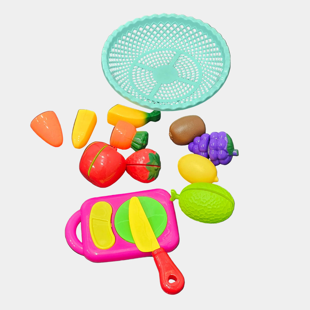 Cutting Fruits Toy Set for Kids – Fun Pretend Play with Safe Tools | Bacha Toys