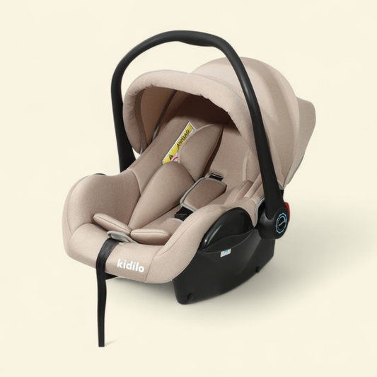 Kidilo Comfort Carry Cot Baby Car Seat – Soft Mattress & Safety Canopy | Bacha Toys