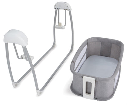 Deluxe 4-in-1 Bassinet – Smart, Safe & Multi-Functional Baby Cradle | Bacha Toys