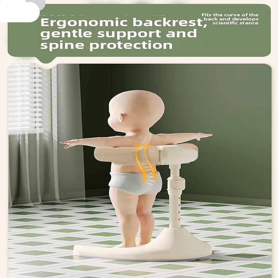 Baby Bath Stand with Adjustable 5 Levels – Foldable Infant Bath Shower Stand