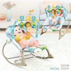 Baby Rocker – Infant to Toddler with Fold-Out Kickstand (0M+, 40 lbs / 18 kg) | Bacha Toys