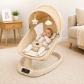 Kidilo 3-in-1 Deluxe Multi-Functional Bassinet – Electric Baby Rocker, Cradle & Bassinet