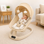 Kidilo 3-in-1 Deluxe Multi-Functional Bassinet – Electric Baby Rocker, Cradle & Bassinet
