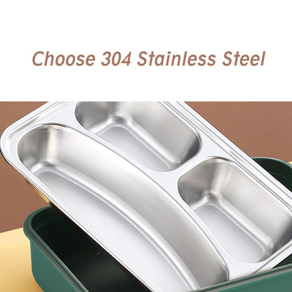 🍱 Stainless Steel Lunch Box Set – 800 ml + 150 ml | Bacha Toys