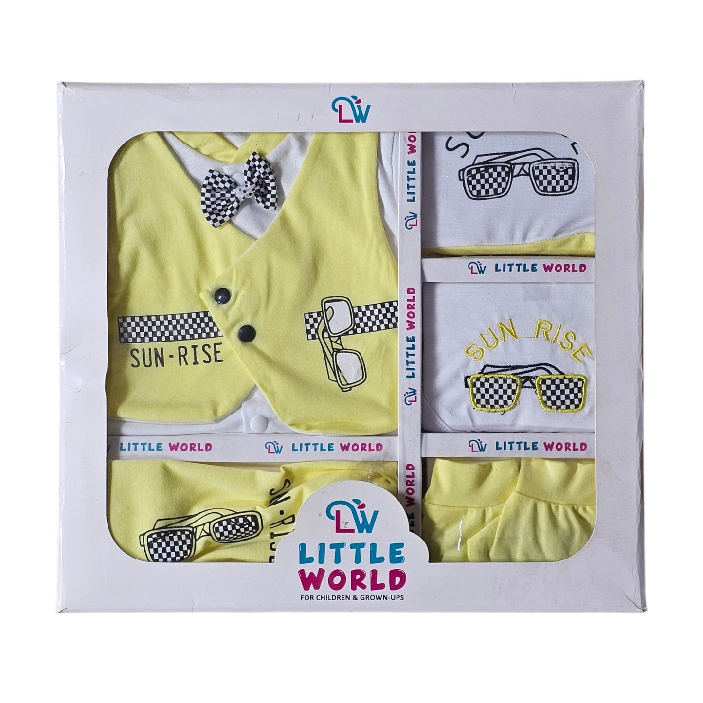 Little World Newborn Baby Gift Box Set – Essential Baby Clothing | Bacha Toys