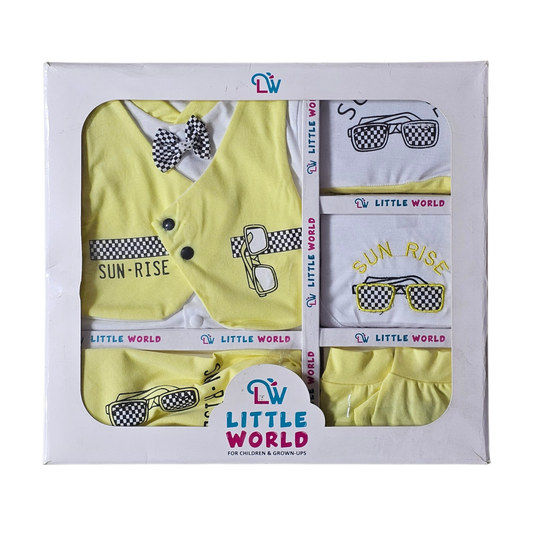 Little World Newborn Baby Gift Box Set – Essential Baby Clothing | Bacha Toys