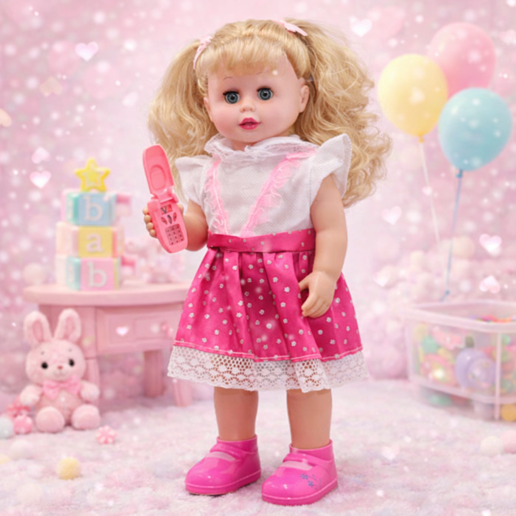 Happy Girl Doll – “Hurry to Come and Play with Me” | Bacha Toys