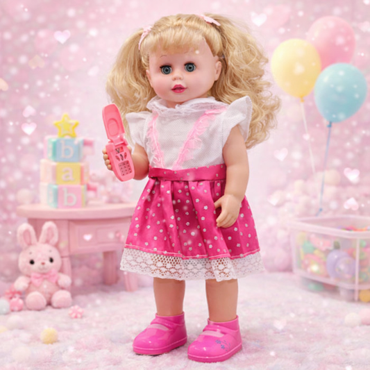 Happy Girl Doll – “Hurry to Come and Play with Me” | Bacha Toys