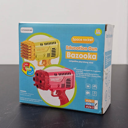 Space Rocket Educational Bazooka Gun – Strong Wind Blaster for Kids 3+ | Bacha Toys