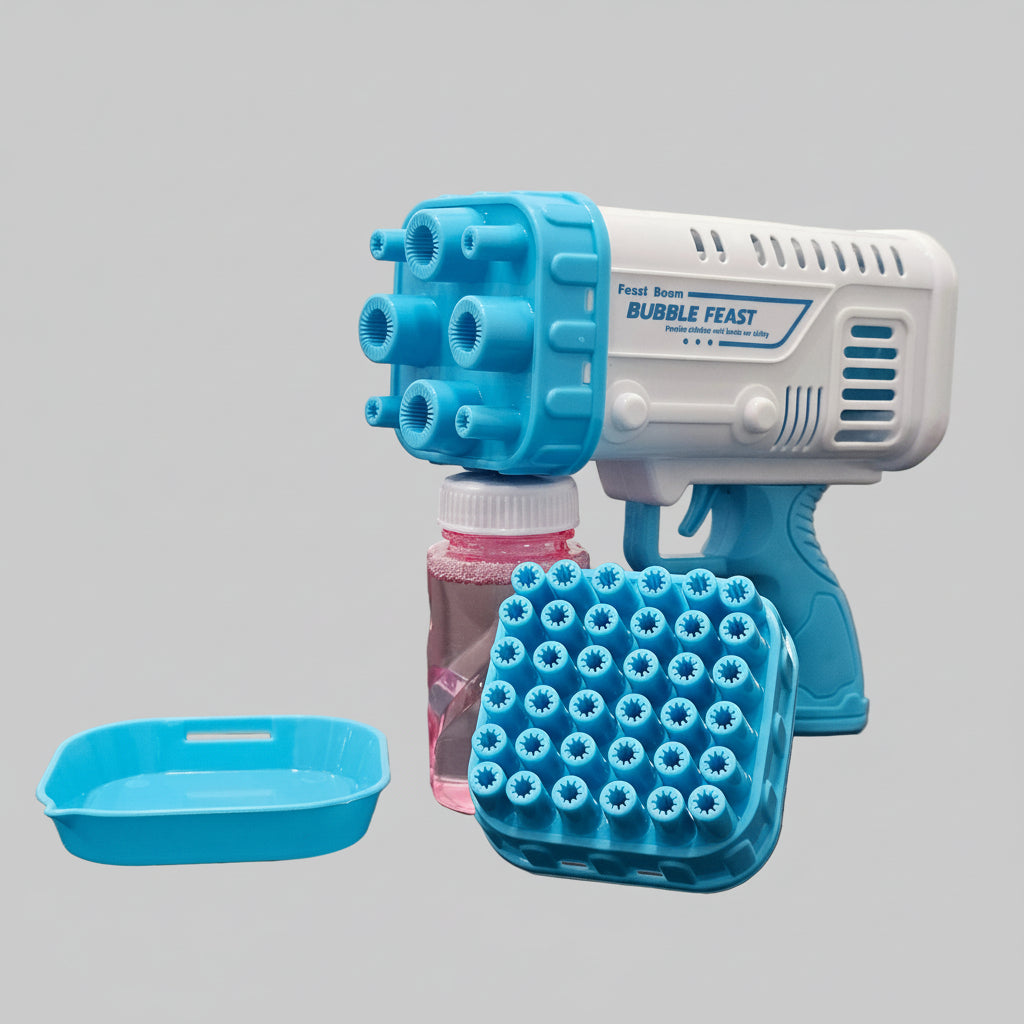 Space Rocket Educational Bazooka Gun – Strong Wind Blaster for Kids 3+ | Bacha Toys