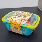Kids Kitchen Set with Accessories – Basket Cooking Playset | Bacha Toys