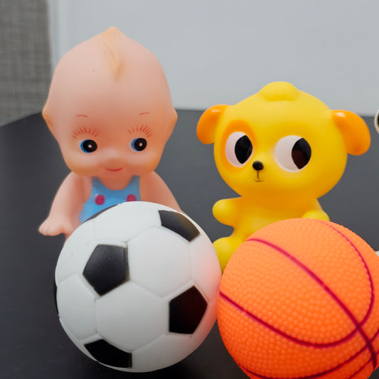 Funny Rattle & Bath Play Set – 5 Pcs Baby Toy Set | Bacha Toys