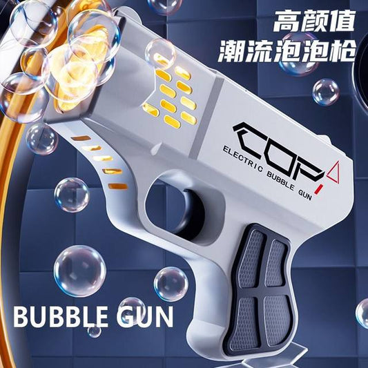 Electric Bubble Gun – Full Automatic Bubble Blower for Kids | Bacha Toys
