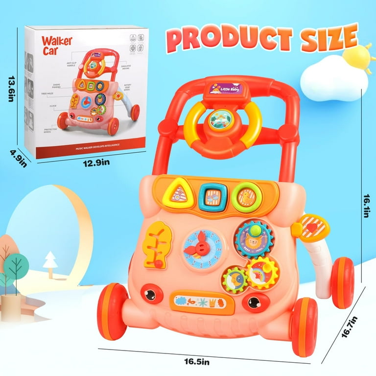 Music Walker Car – 12M+ | Develops Intelligence & Safe Fun | Bacha Toys