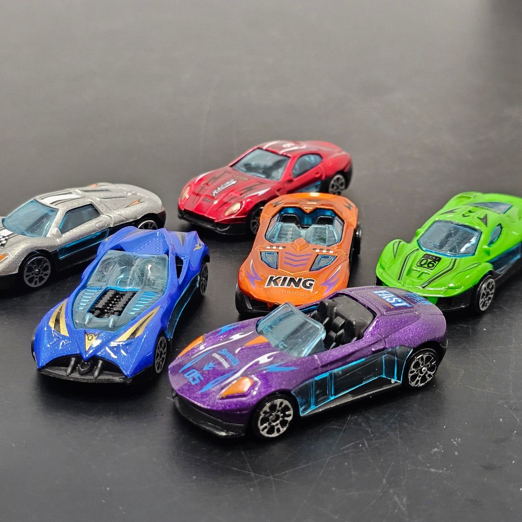 Legendary Alloy Car Model Set – Pack of 6 Premium Cars for Kids | Bacha Toys
