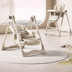 Kidilo 2-in-1 Electric Baby Swing & High Chair | Bacha Toys