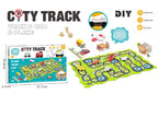 City Track Train – 18 Pcs Playset - Bacha Toys