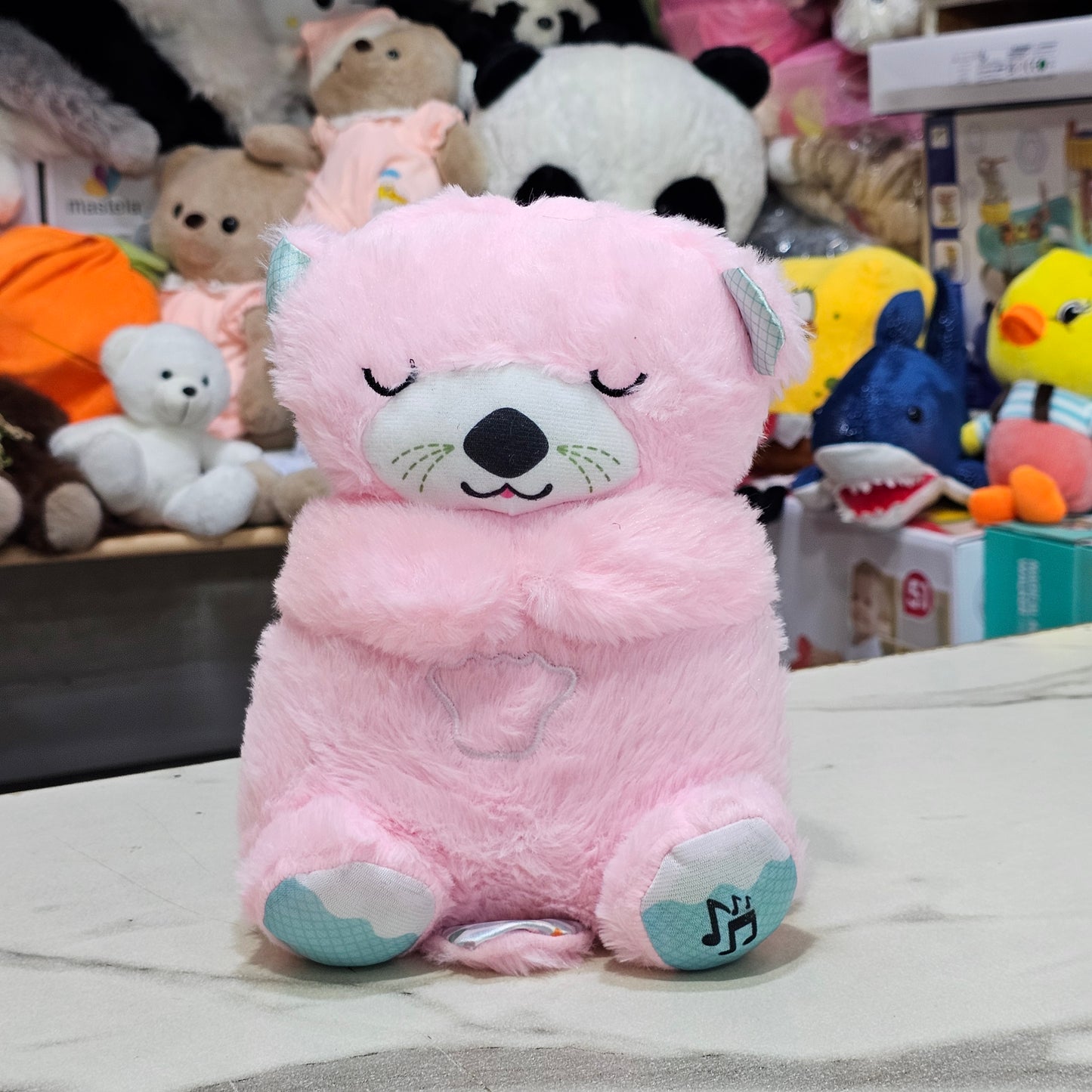 Fun Toy Breathing Bear – Realistic Plush Cuddly Toy for Kids | Bacha Toys Pakistan