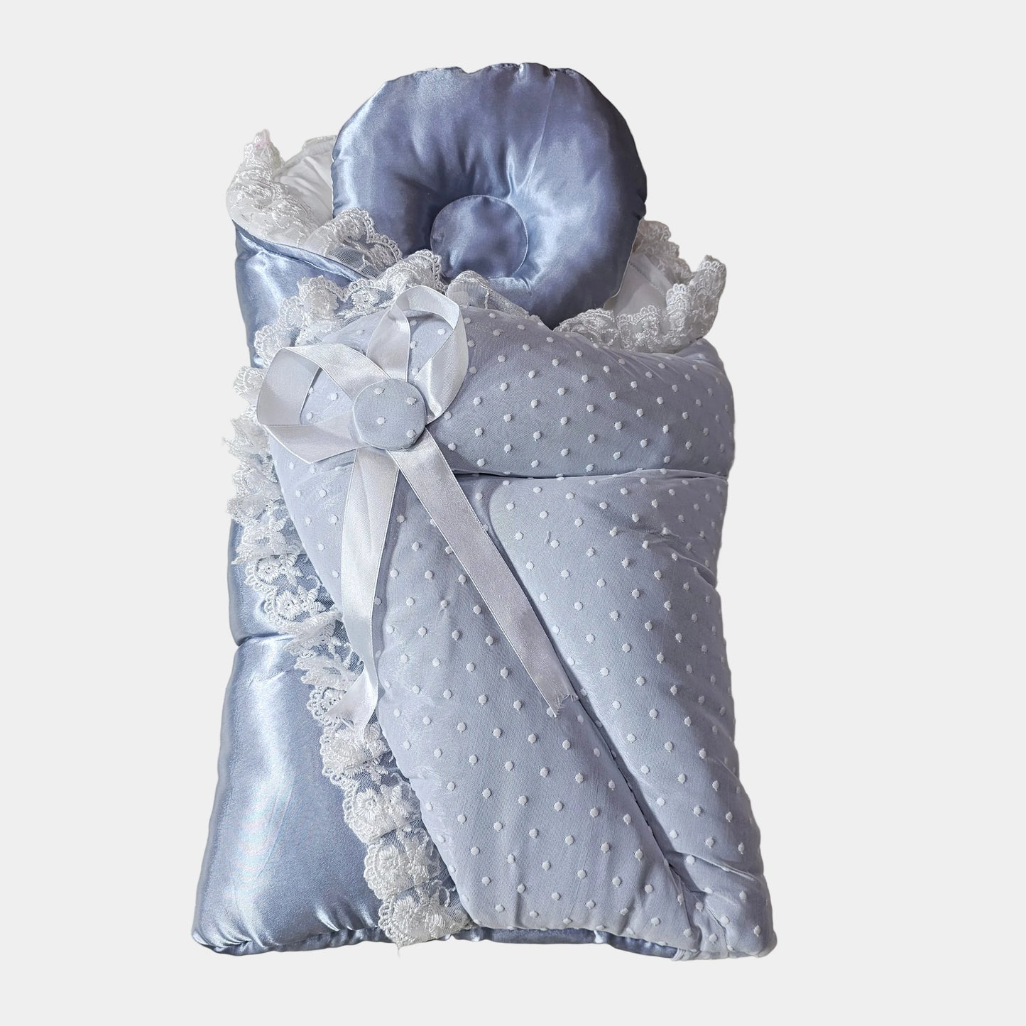 Baby Carry Nest with Head Cushion – Silk Fabric | Luxurious Comfort | Bacha Toys