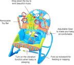 Baby Rocker – Infant to Toddler with Fold-Out Kickstand (0M+, 40 lbs / 18 kg) | Bacha Toys