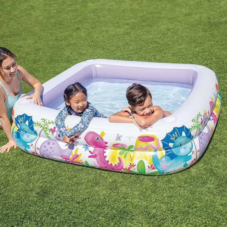 Intex Sun Shade Baby Pool – Kids Inflatable Swim Center Pool #57470