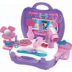 Fashion Suitcase Makeup Box for Girls | Beauty Play Set with Accessories - Bacha Toys