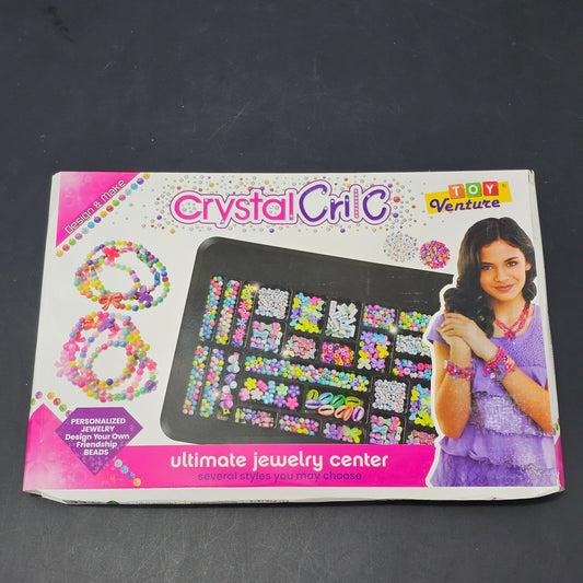 Crystal Acrylic Ultimate Jewelry Center – DIY Jewelry Making Kit for Girls | Bacha Toys