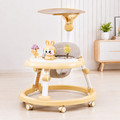Baby Walker with Sun Canopy, Music & Attractive Toys #WR-036