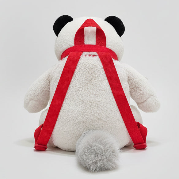 Learn to Speak Plush Cat with Shoulder Bag – White Colour | Bacha Toys