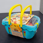 Kids Kitchen Set with Accessories – Basket Cooking Playset | Bacha Toys