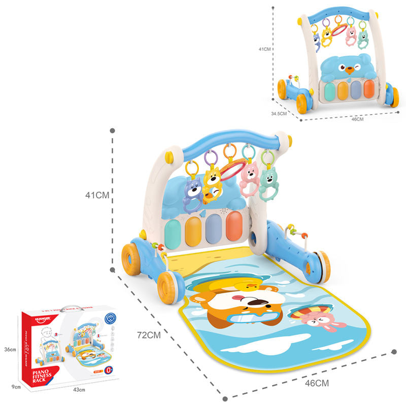 2 in 1 Piano Rack & Walker – Best for Early Education | Bacha Toys
