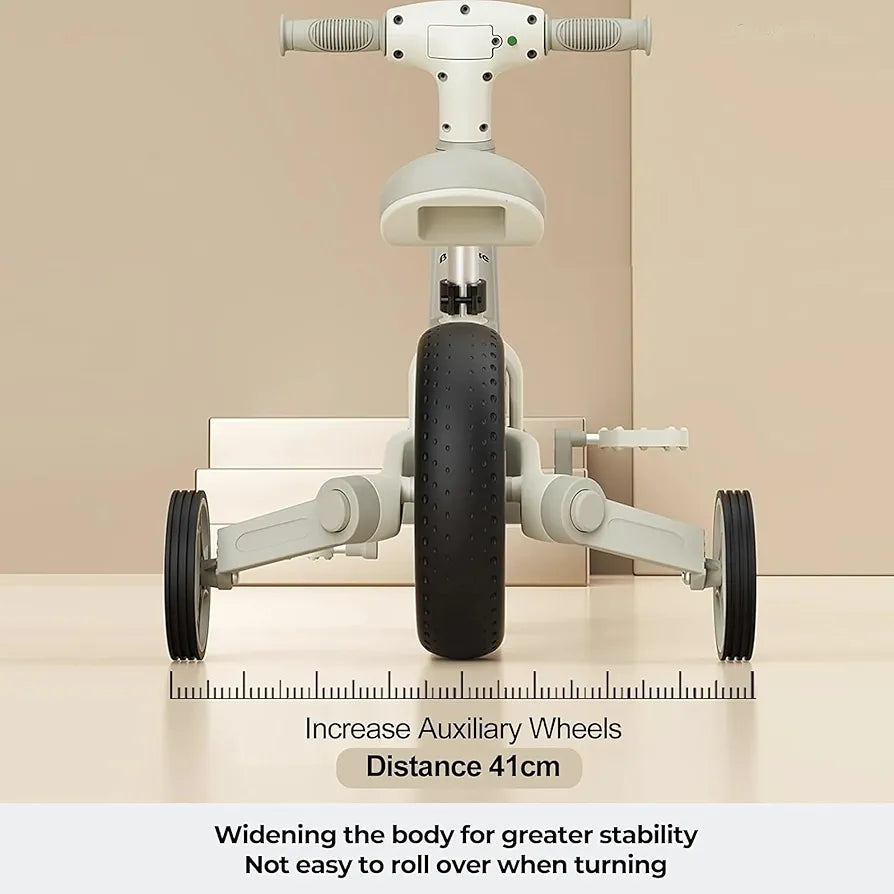 Anti-Rollover Sliding Tricycle Balance Car – 3 Wheeler Kids Bike