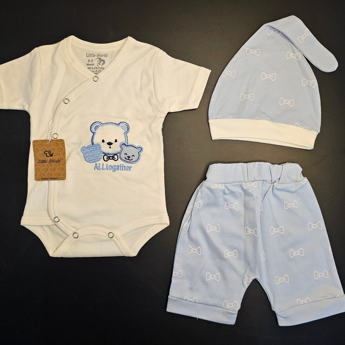 Little World Premium Quality Baby Dress – New Born Baby (Branded Stuff) | Bacha Toys