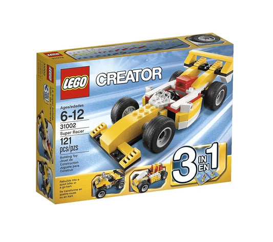 Architect Bricks Toy Set – Super Racer 3-in-1 Building Kit (121+ Pcs) | Bacha Toys