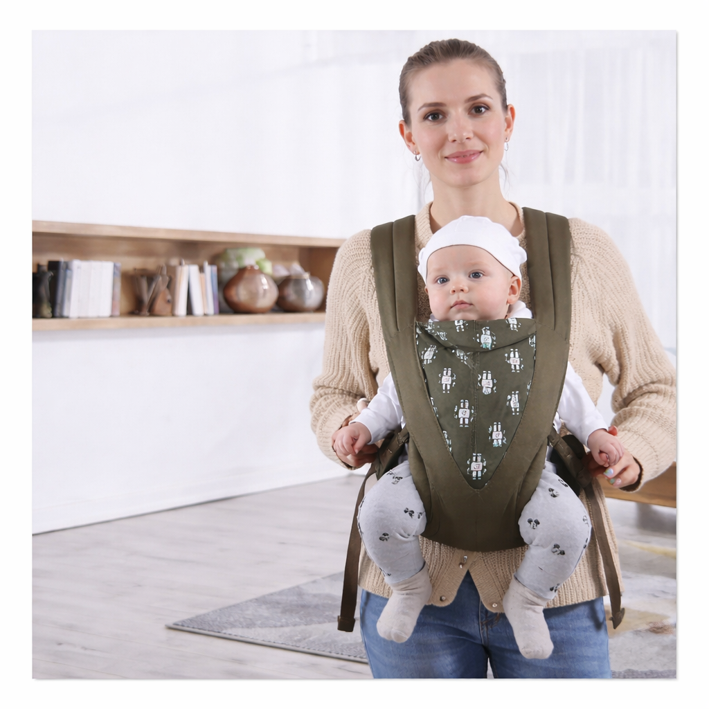 Fashion Baby Carrier – Hands-Free & Secure