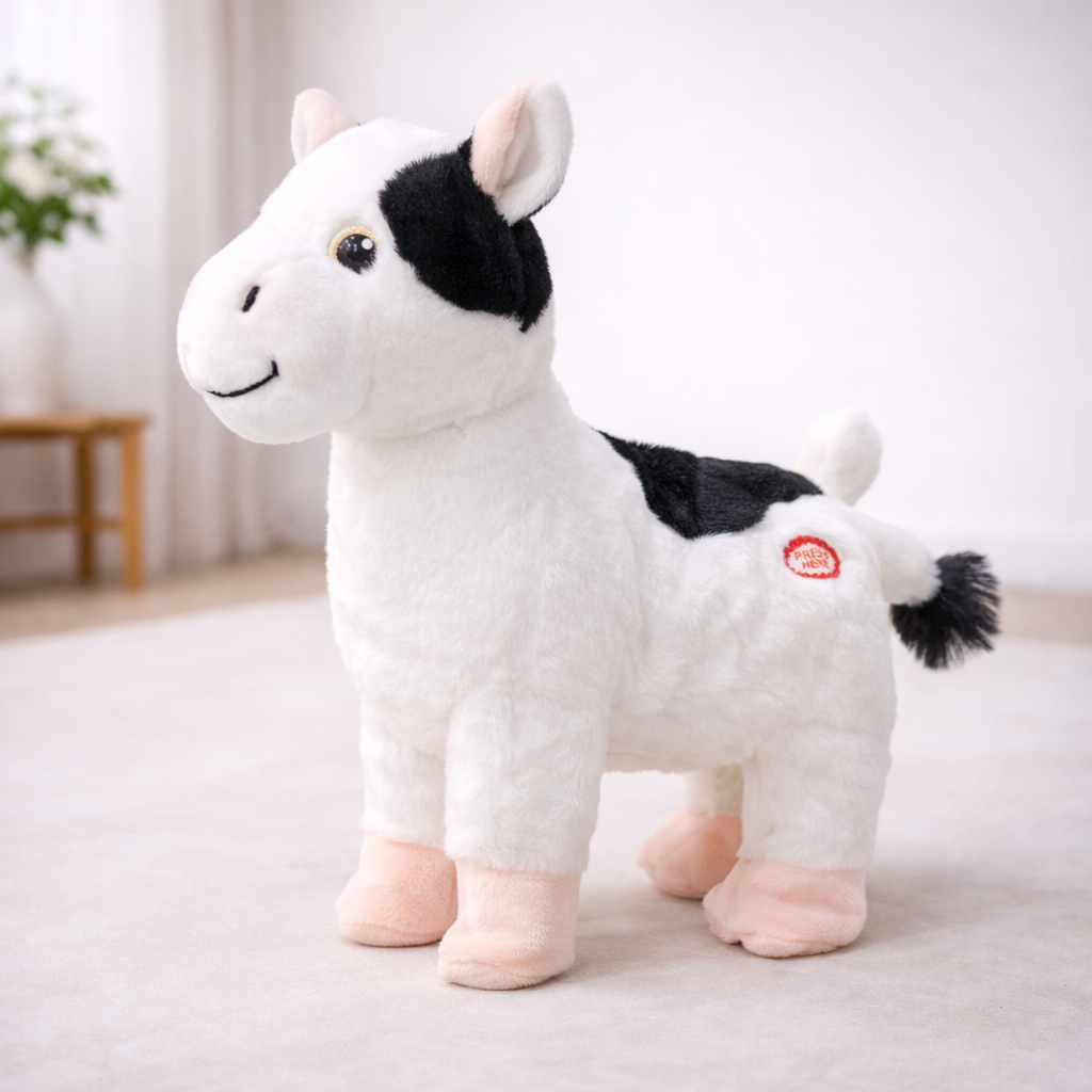 Fun Toy Cow – Dancing Electric Plush Toy | Bacha Toys