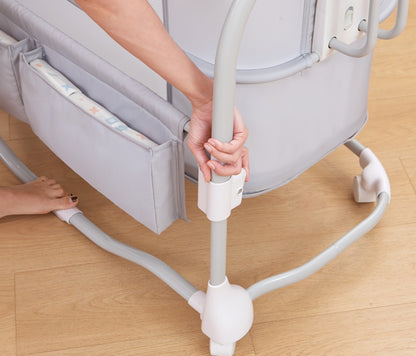 Deluxe 3-in-1 Bassinet – Smart, Safe & Comfortable Baby Cradle | Bacha Toys