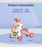 5-in-1 Baby Activity Walker with Music & Lights | Bacha Toys