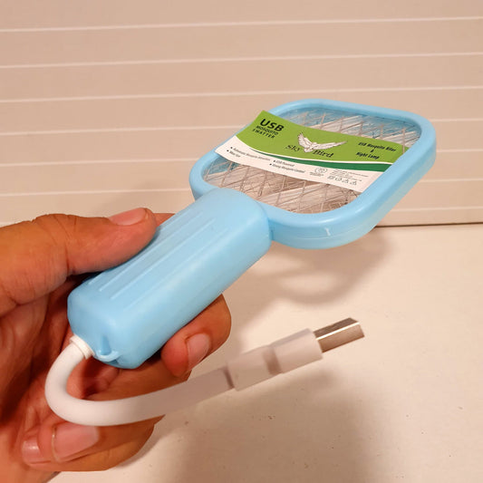 USB Mosquito Swatter & Killer with Night Lamp – Mini Size, Automatic Insect Control | Bacha Toys