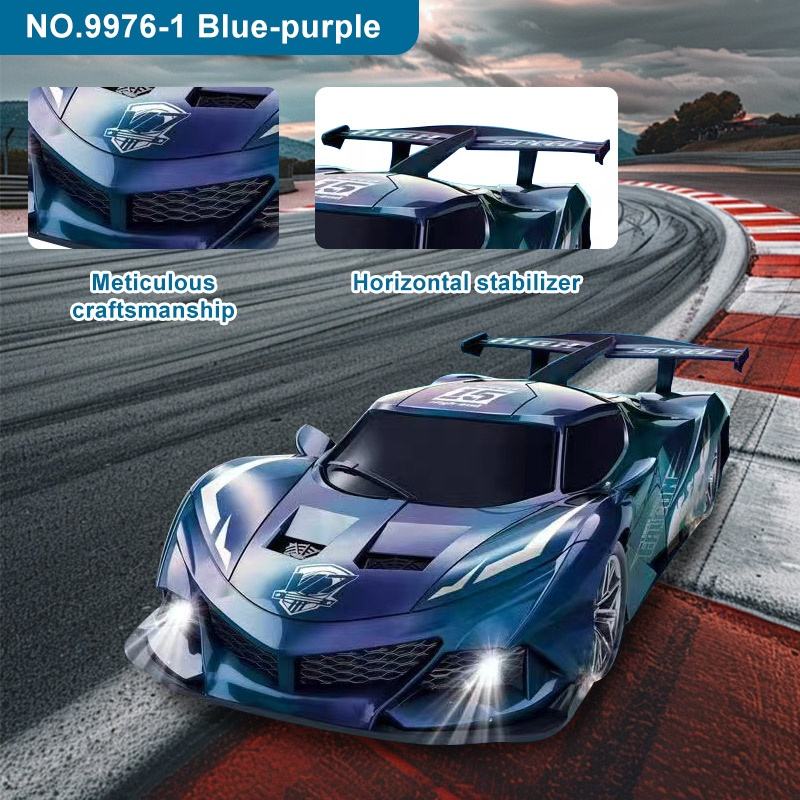 Super Racer R/C Car – Rechargeable Remote Control Car with Headlights | Bacha Toys