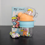 500ml Kids Water Bottle with Cup – Portable & Practical