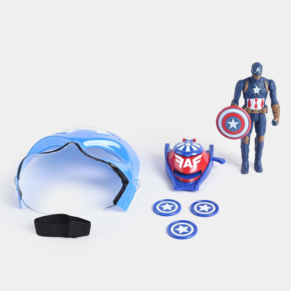 Adventures Captain America Series – Mask & Watch Set | Bacha Toys