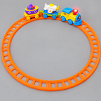 Cartoon Character Kids Train Set with Music & Lights