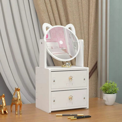 21+ Pcs Dressing Table Set – Color Makeup Toys for Kids - Bacha Toys