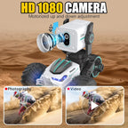 Stunt Car with Voice Control, Photo & Video Function – Dual Mode 360° Rotating Car with Lights & Big Tires | Bacha Toys