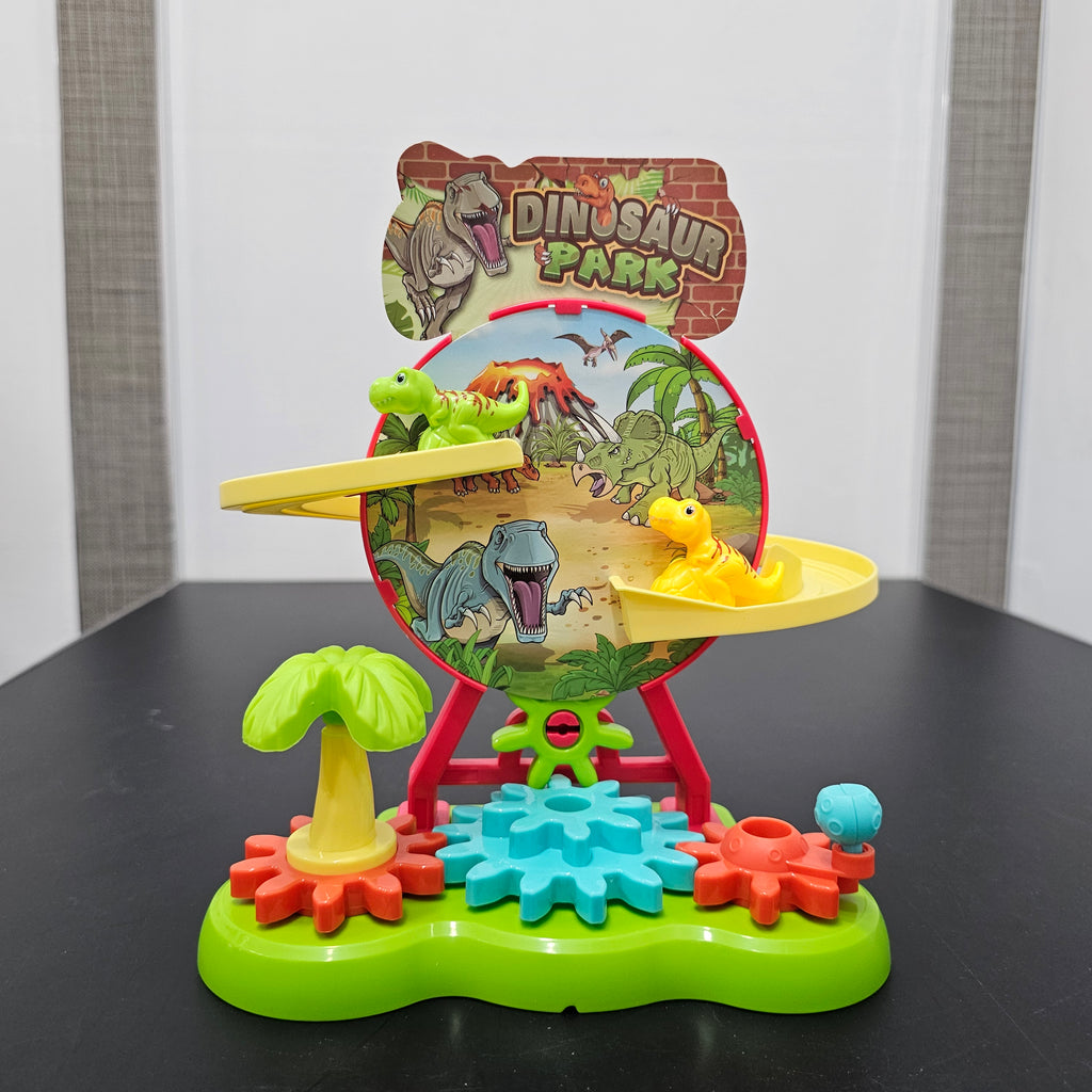 Dinosaur Park Slide Track Activity Toy | Fun Adventure Playset for Kids - Bacha Toys