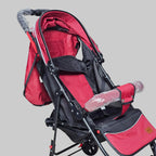 Lightweight Baby Stroller – Foldable with 360° Wheels & Sun Canopy