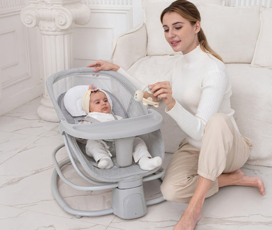 MASTELA 4-in-1 Multi-Functional Fold-Up Bassinet | Bacha Toys